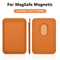 Luxury for Magsafe Magnetic Leather Wallet Case for Iphone 13 17 16 14 Pro Max 15Pro S25 Card Holder Phone Bag Cover Accessories