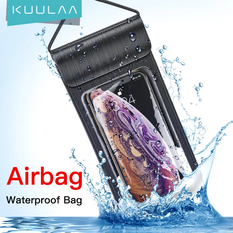 Waterproof Phone Pouch Underwater Phone Bag Case Swimming Diving Phone Case Bag for Xiaomi Iphone Huawei Samsung