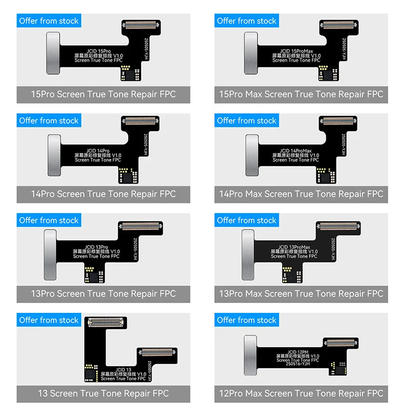 JCID V1SE Programmer Screen Sensitization Converter for Iphone 11 12 13 14 15 16 17 Pro Max LCD True Tone Original Color Repair